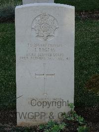 Salonika (Lembet Road) Military Cemetery - Eagles, James